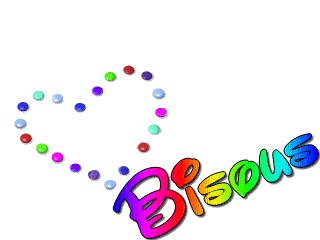 bisous coeur